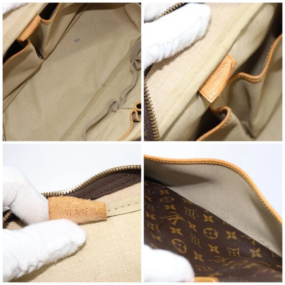 LOUIS VUITTON Monogram Deauville Hand Bag M47270 LV Auth gh1360 - Picture 15 of 16